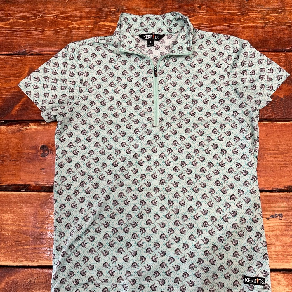 Large kids horse riding shirt